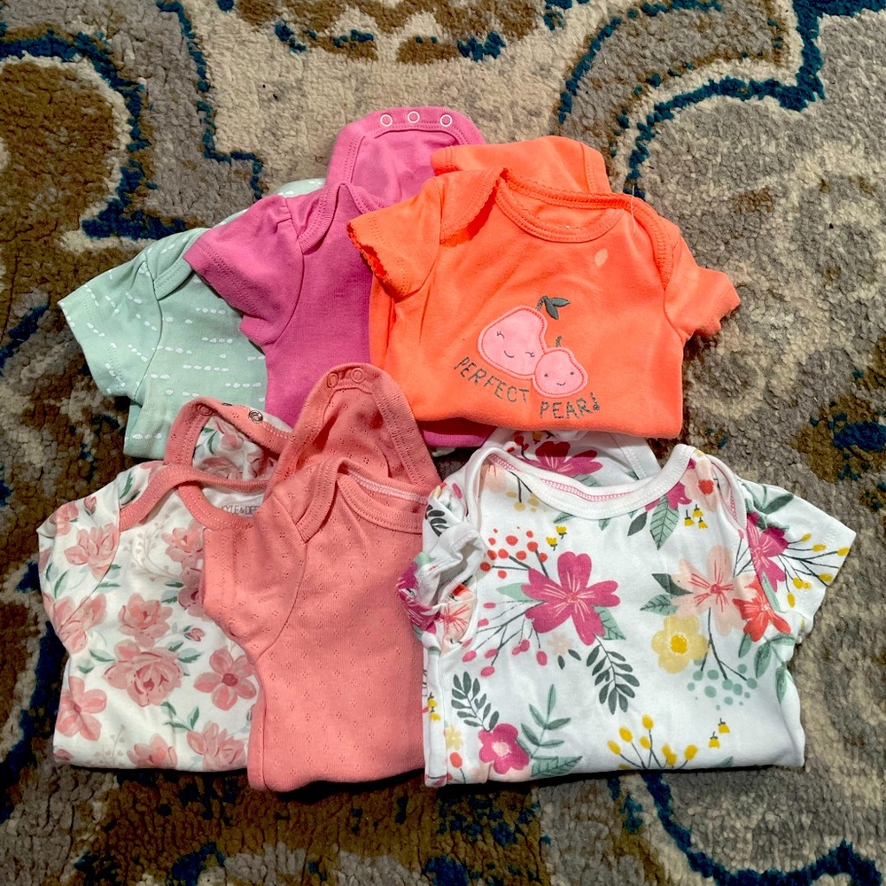 0-3 month onesies